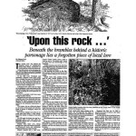 Watkinsville Woods Pulpit Rock History