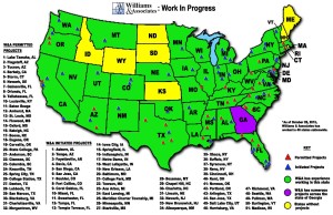 W&A Civil Engineering Projects Around the Country