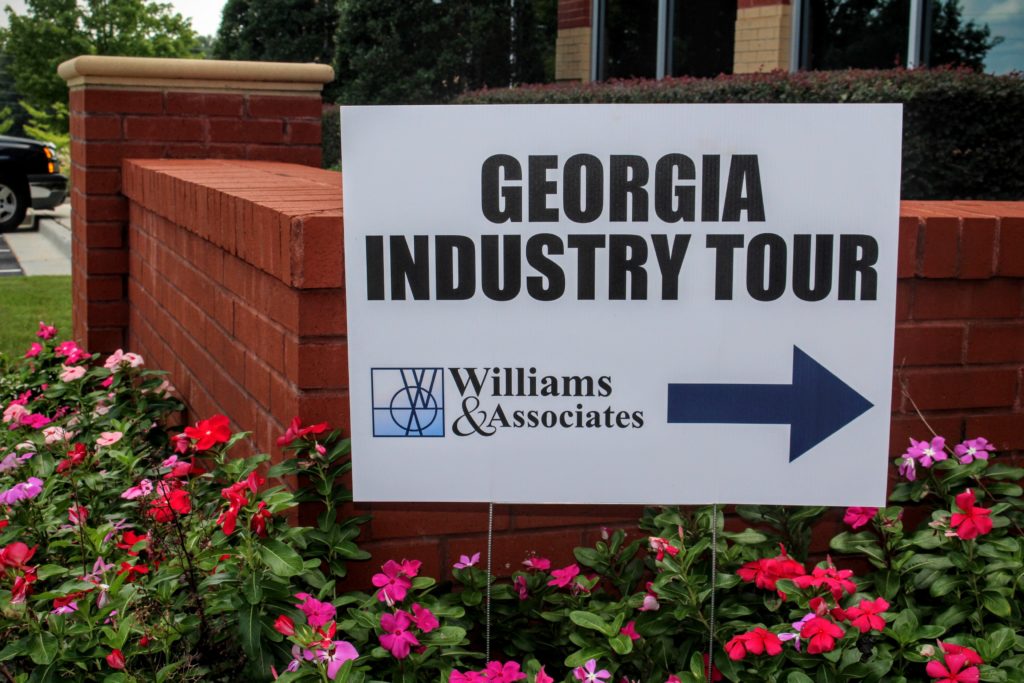 georgia-industry-tour-sign